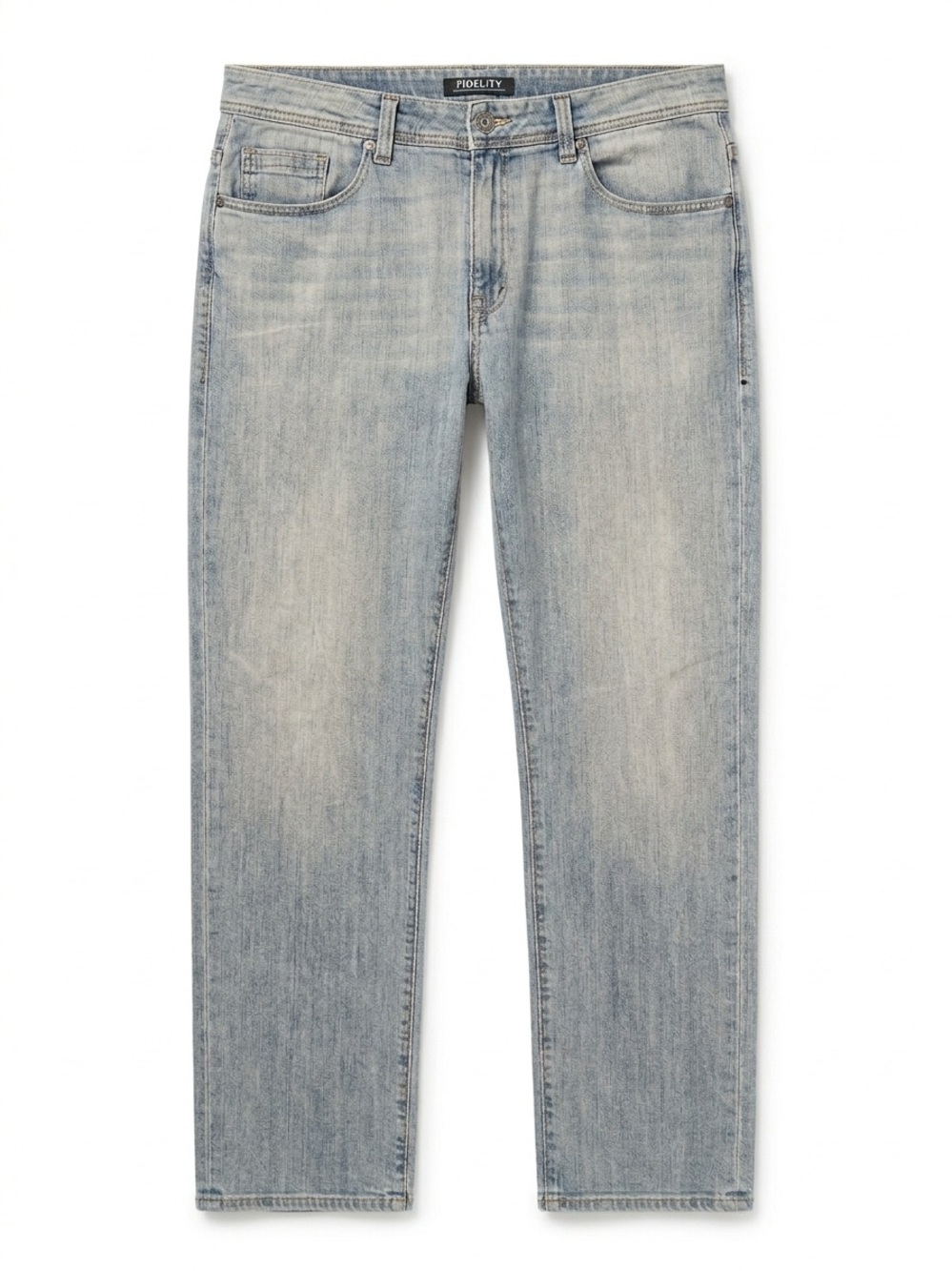 Fidelity Light Blue Straight Leg Men’s Jeans